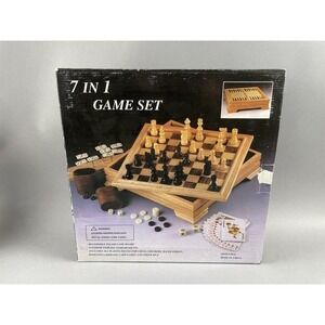 7-in-1 Wooden Combo Game Set –‎ Item #OCG
